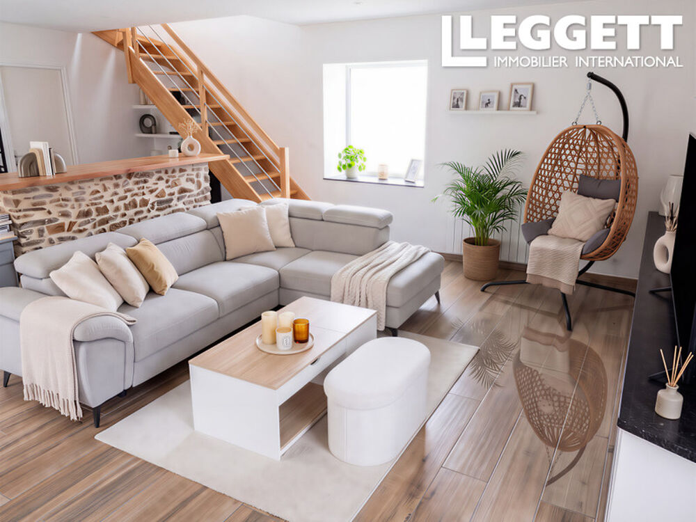 Vente Maison Charmante maison en pierre rénovée - 3 chambres -2 salles d'eau-grand terrain- Montgardon - 7 km de la côte La haye