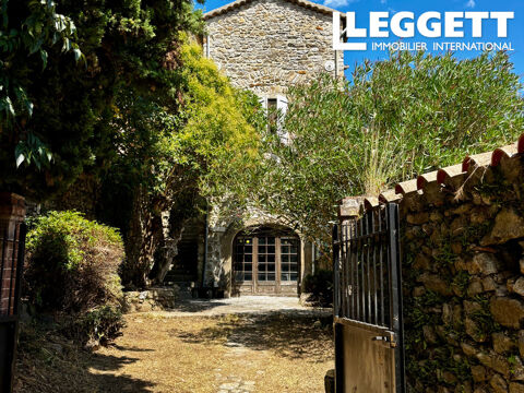   Meyrannes - Gard - Maison de village en pierre en 3 niveaux Maison - 7 pice(s) - 180 m