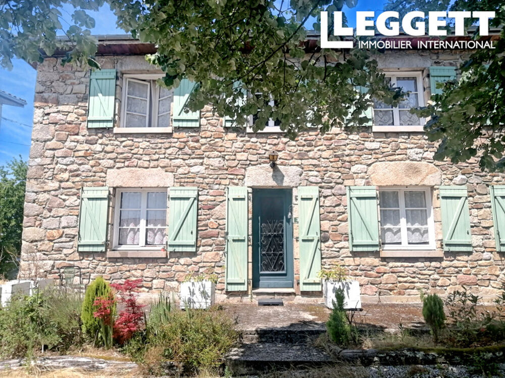 Vente Maison Grande propriété  en pierre 5 chb. Grange,  Dépendances. 1.8 hectare de terrain. Grand potentiel ! Saint-mathieu