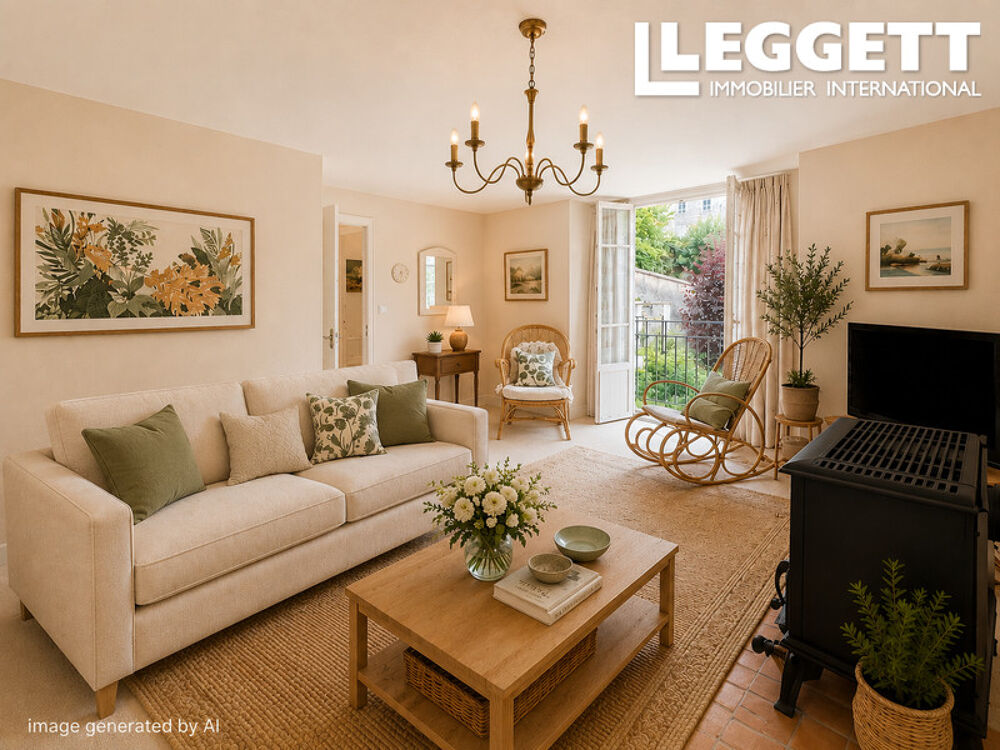 Vente Maison Maison en pierre du XVII-XVIIIe siècle comprenant trois chambres, située dans le charmant centre historique. Saint-gaultier