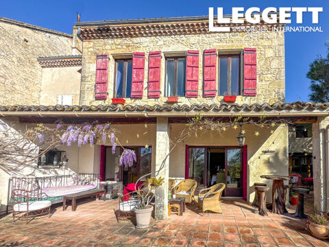   Spacieuse maison de village en pierre � Castelsagrat, r�nov�e, avec jardin, garages et vue magnifique. Maison - 10 pi�ce(s) - 300 m�