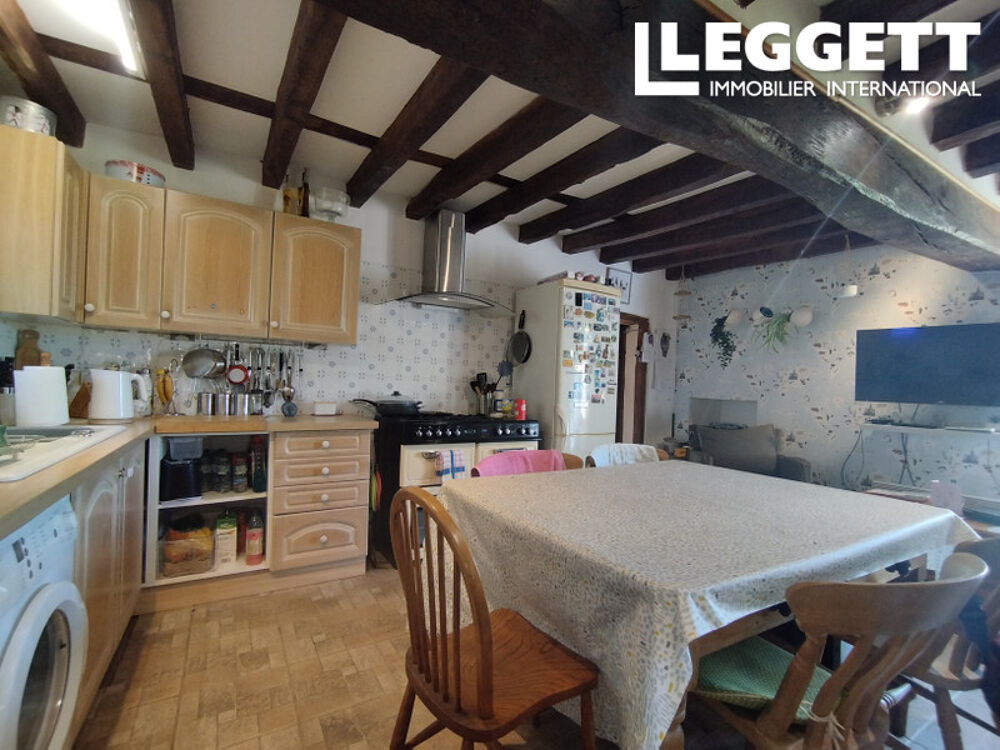 Maison de campagne 3 chambres détachée pleine de caractère en excellent état