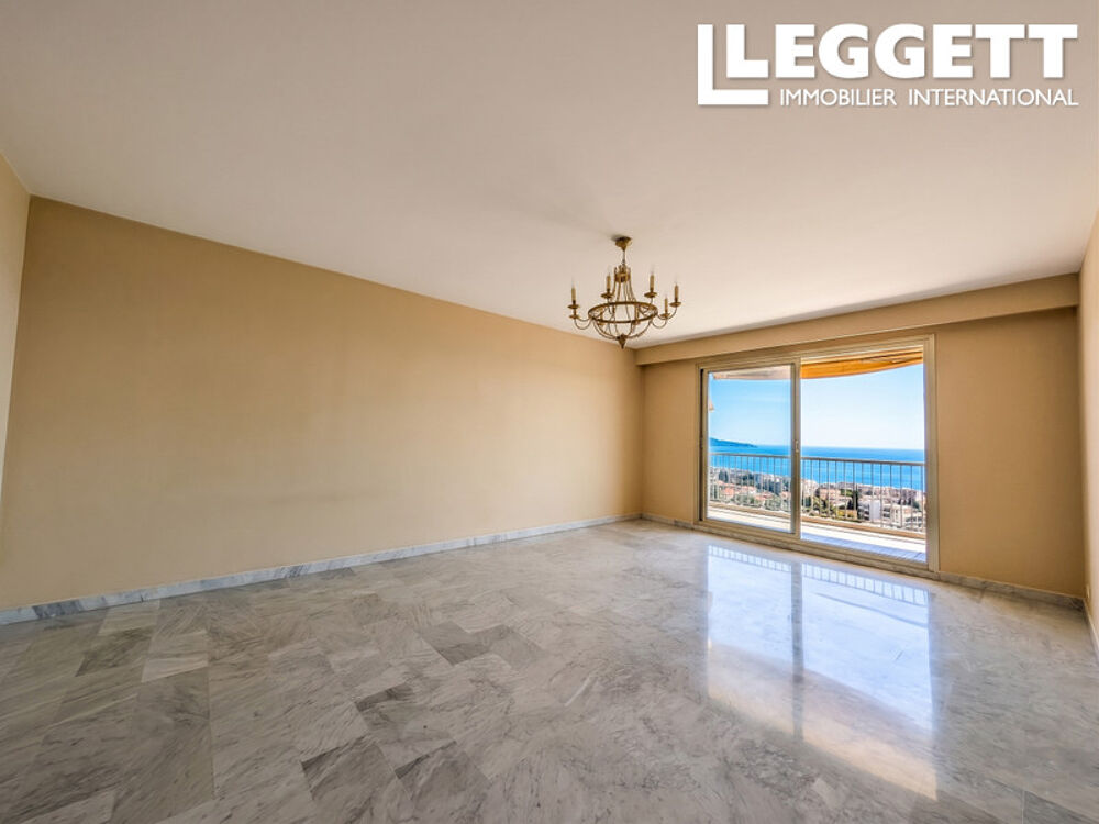 Vente Appartement Vue Mer Panoramique d'Exception, appartement 3P à rénover ? Résidence de prestige à Nice Fabron Nice