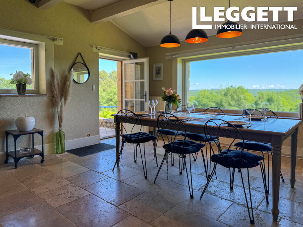 Vente Maison Domaine en pierre d?exception avec 2 gîtes, 2 piscines et vues panoramiques près de Fumel Fumel