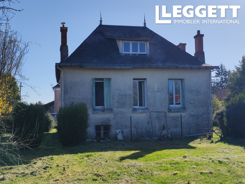 Vente Maison Maison individuelle de 3 chambres à rénover, située au c?ur d'un village avec commerces, garage et jardin Chaunay