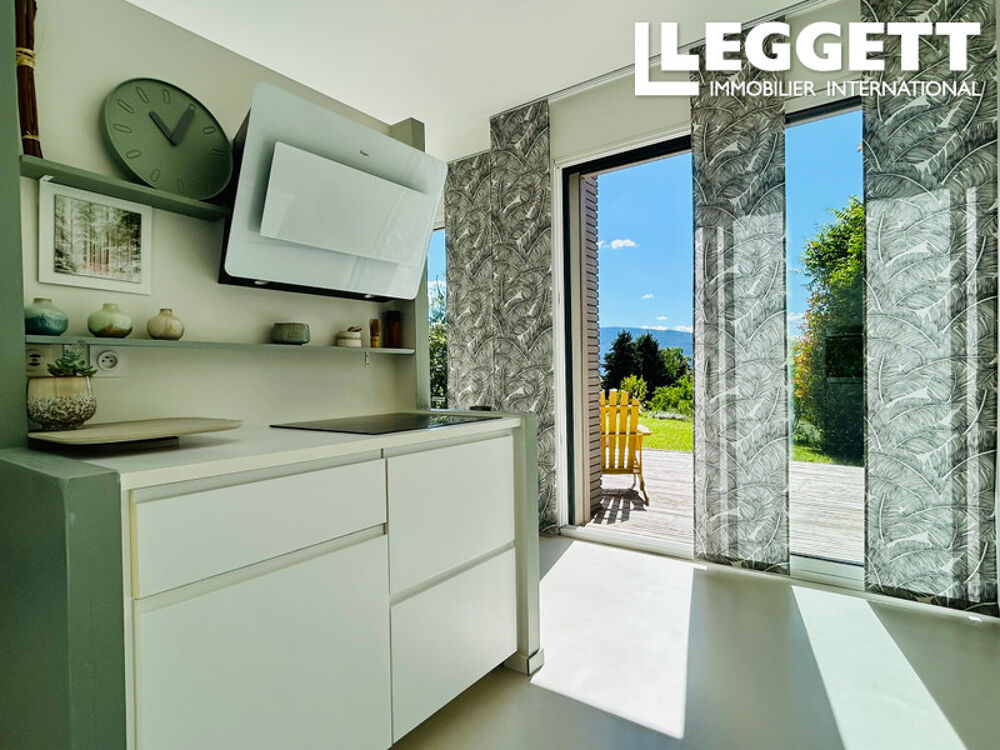 Vente Maison Maison contemporaine lumineuse de 4 chambres au calme avec vues montagnes et lac proche Annecy et Genève Bluffy