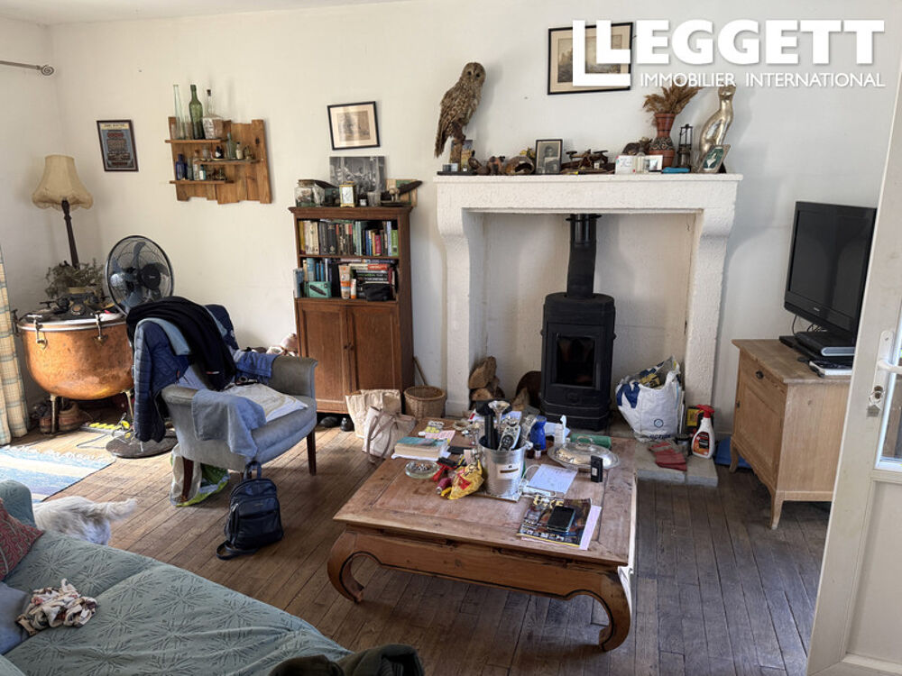 Vente Maison Pour les amoureux de la nature : charmante maison avec deux chambres et un beau jardin en bord de rivière Gouex