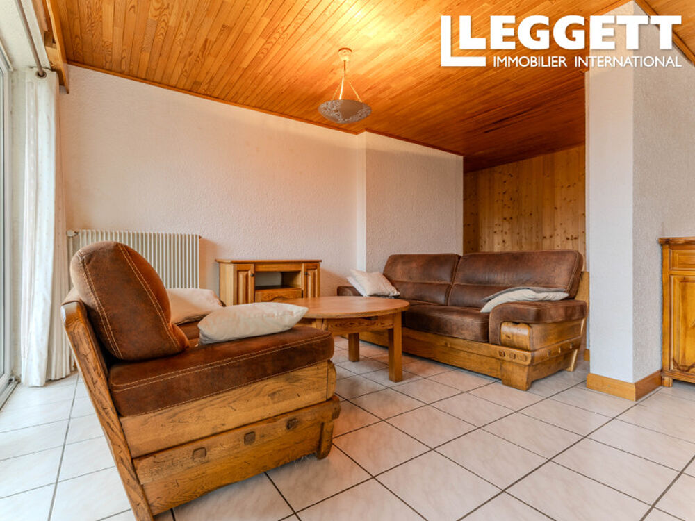 Appartement avec deux chambres, place de parking de copropriété à vendre aux Deux Alpes