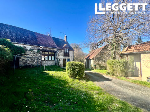   Un charmant cottage en pierre dans un hameau, avec un vaste jardin, une grange et  d�pendance, un refuge id�al Maison - 8 pi�ce(s) - 130 m�