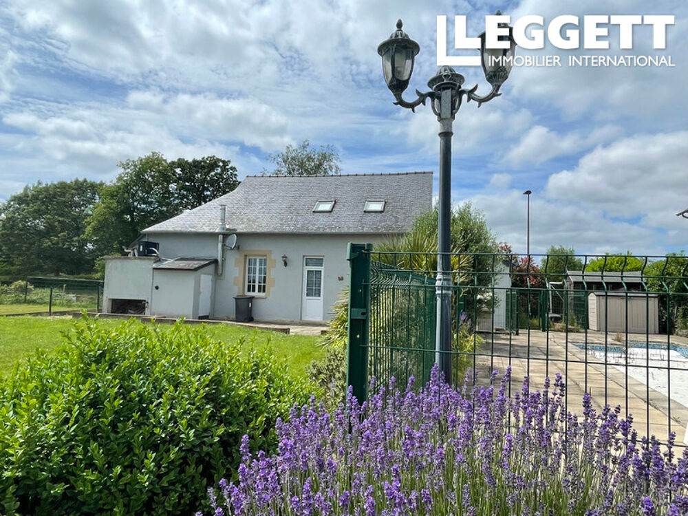 Vente Maison PRIX RÉDUIT Propriété indépendante de 4 chambres avec jardin et piscine Plouguenast-langast