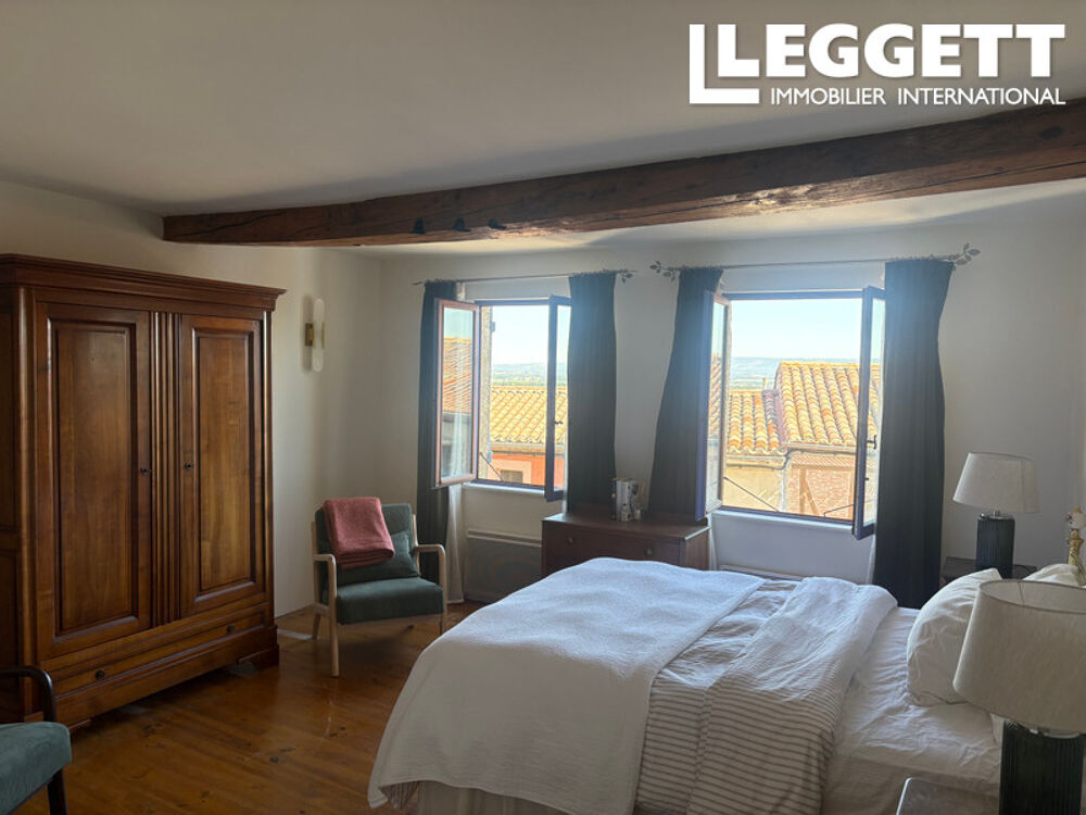 Vente Maison Villasavary - Maison de village atypique dotée de terrasses et d?un parking privé. Villasavary