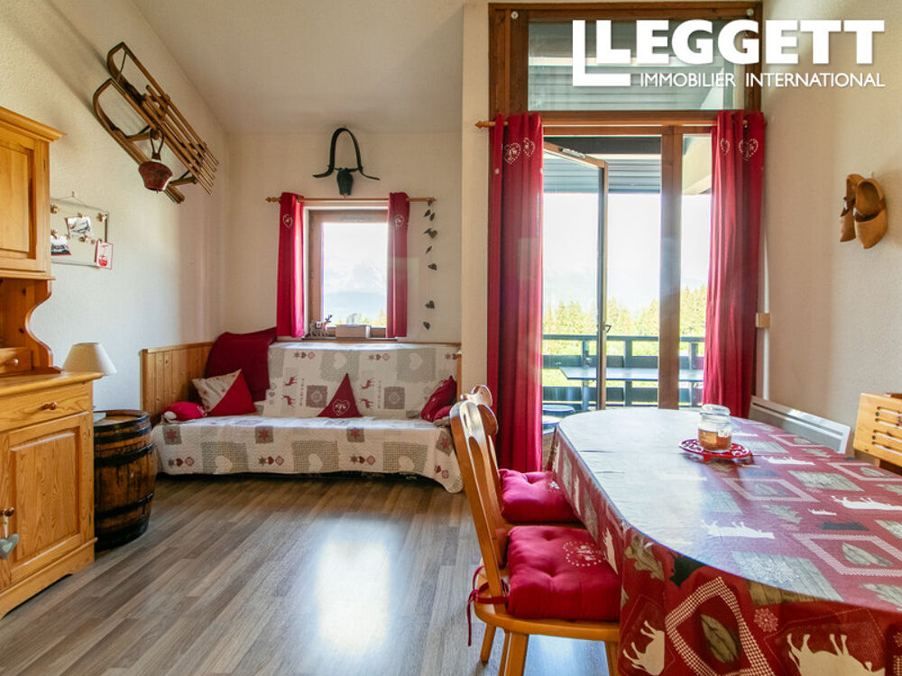 Charmant appartement duplex avec une chambre double et un espace montagne à Morillon Les Esserts.