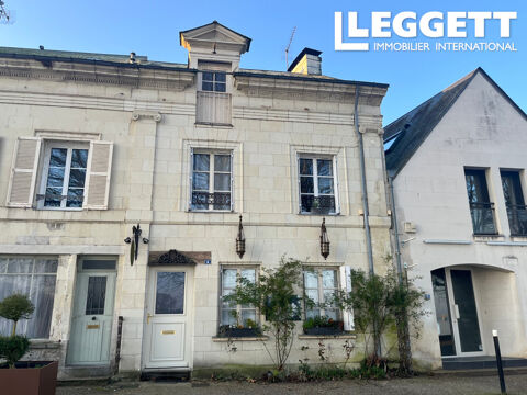   Vue sur Loire! Jolie maison au centre de Montsoreau avec terrasse de toit priv�. Maison - 3 pi�ce(s) - 105 m�