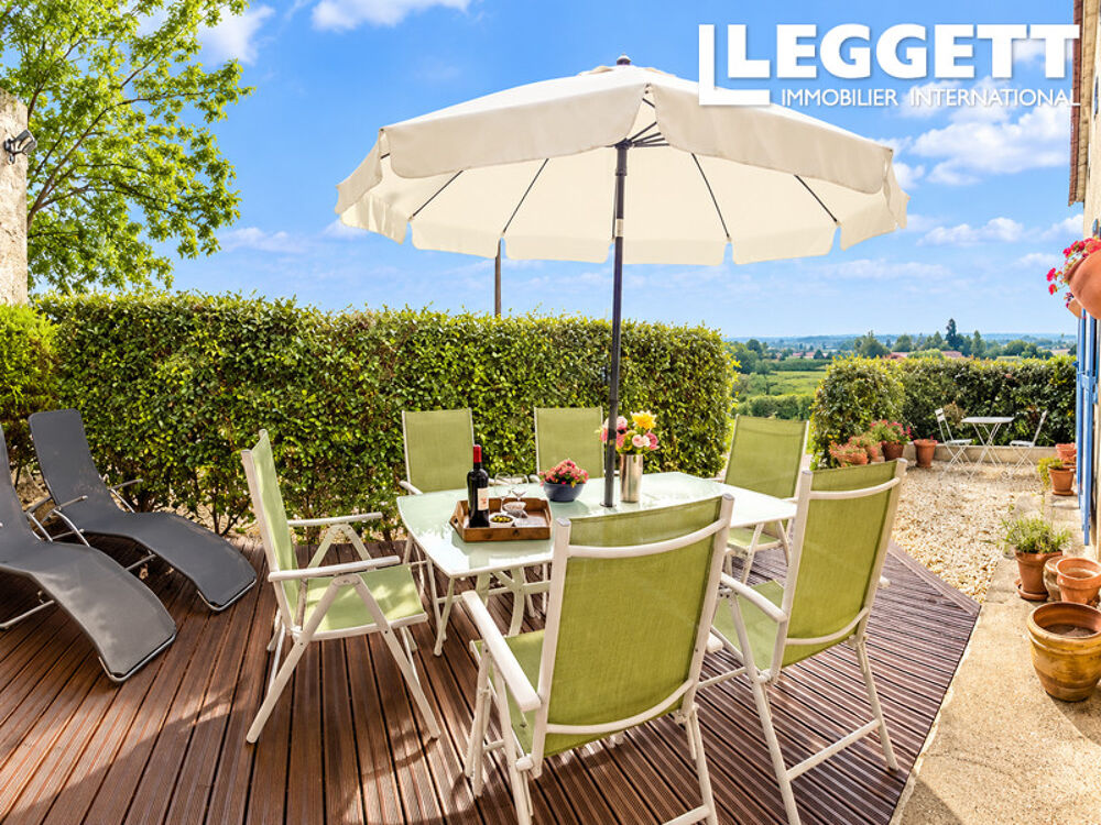 Vente Maison Charmante maison de 2 chambres avec studio indépendant et belle vue sur les vignes Carsac-de-gurson