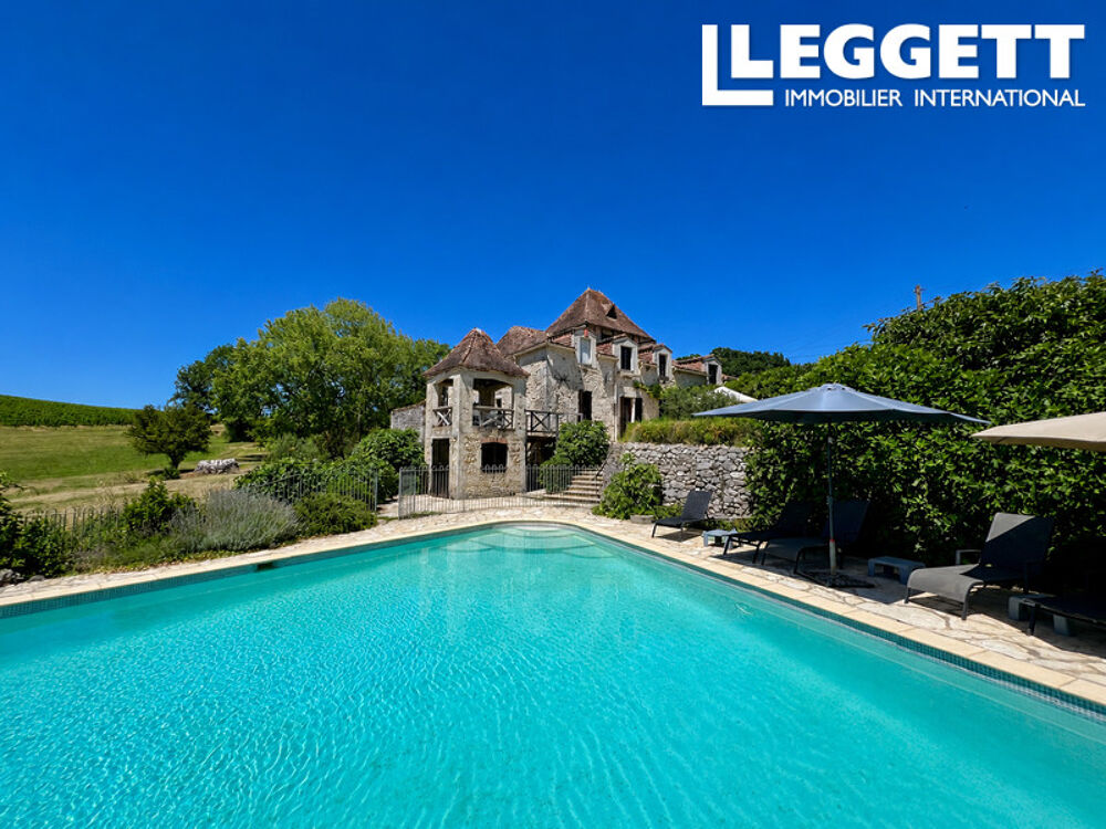 Vente Maison Charmante propriété en pierre avec piscine, vues panoramiques et superbe potentiel locatif LoubÈs-bernac