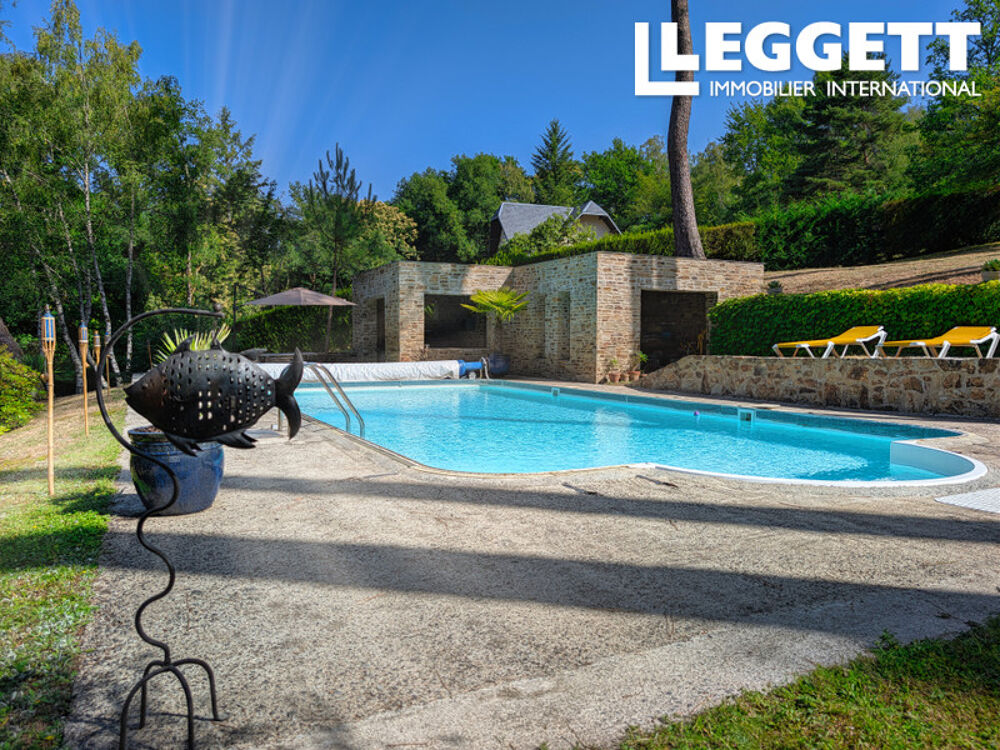 Vente Maison Maison d'architecte avec piscine, gîte à aménager et terrains constructibles près de Limoges Ambazac