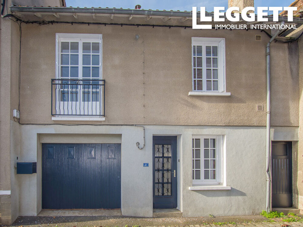 Belle maison sous sol de ville avec 2 chambres et terrasse
