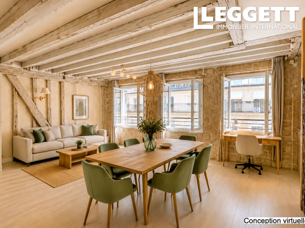 Vente Appartement PARIS 2, Bonne Nouvelle, apart 1/2P (T1 ou T2), 50m2, 5e ascenseur, vue plein ciel et toits, 5,44% en locatif Paris 2
