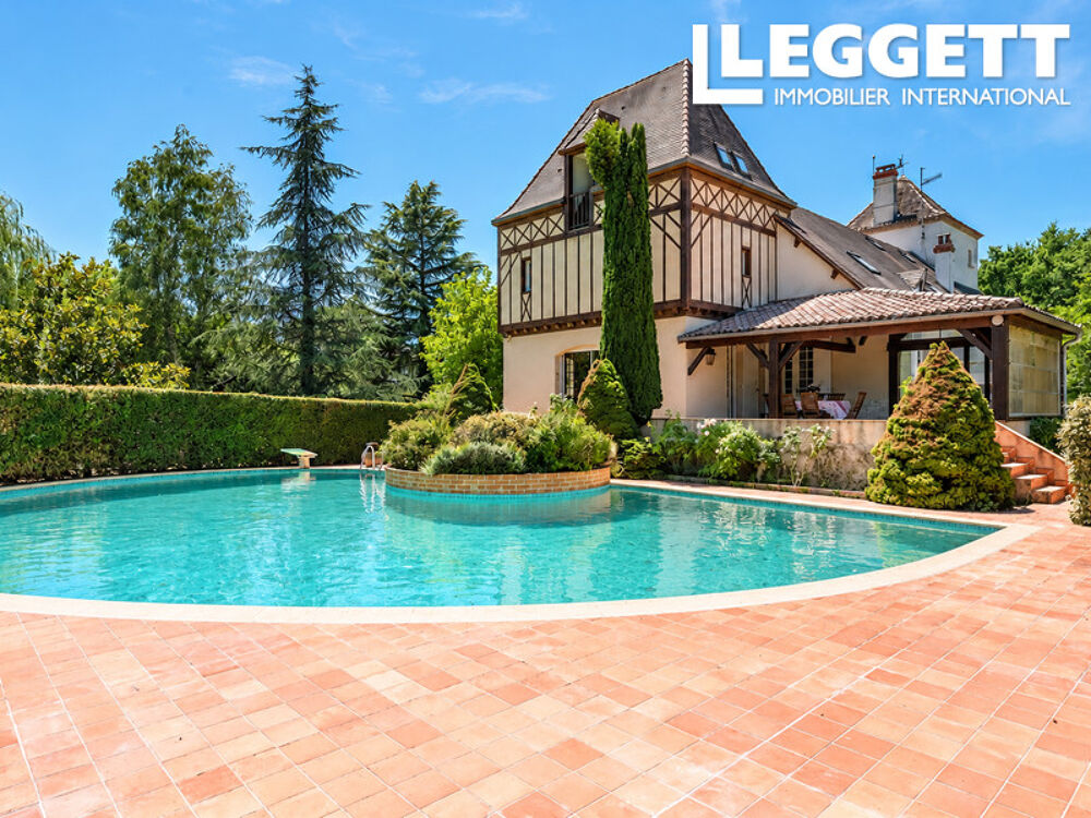 Vente Maison Dordogne-Montpon-Ménestérol - Maison de caractère au charme authentique au calme, 7 chambres, piscine et parc Montpon-mÉnestÉrol