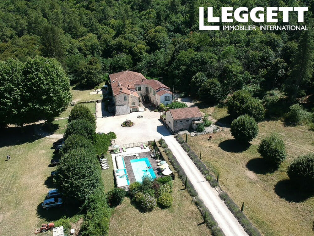 Vente Propriété/Château Domaine d?exception en bord de rivière & activité d?hébergement touristique près des Cévennes. AlÈs