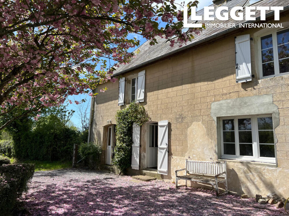 Vente Maison Propriété de campagne pleine de charme, grange et terrain de 2 000 m², à 1,5 km du village et 25 km de la côte Hambye