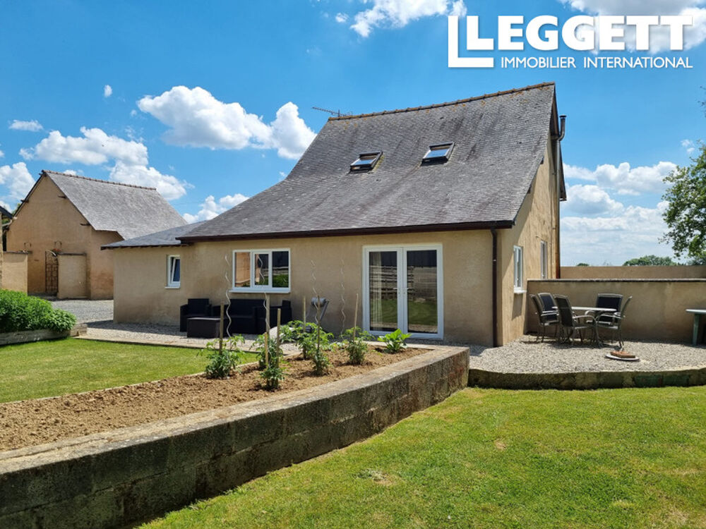 Complexe de 3 gîtes avec logement séparé des propriétaires avec terrain pour chevaux proche de Château Gontier