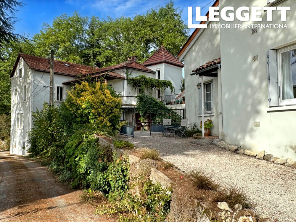 Élégante Propriété avec maison et Chambres d?Hôtes dans la Vallée du Lot ? Opportunité Clé en Main