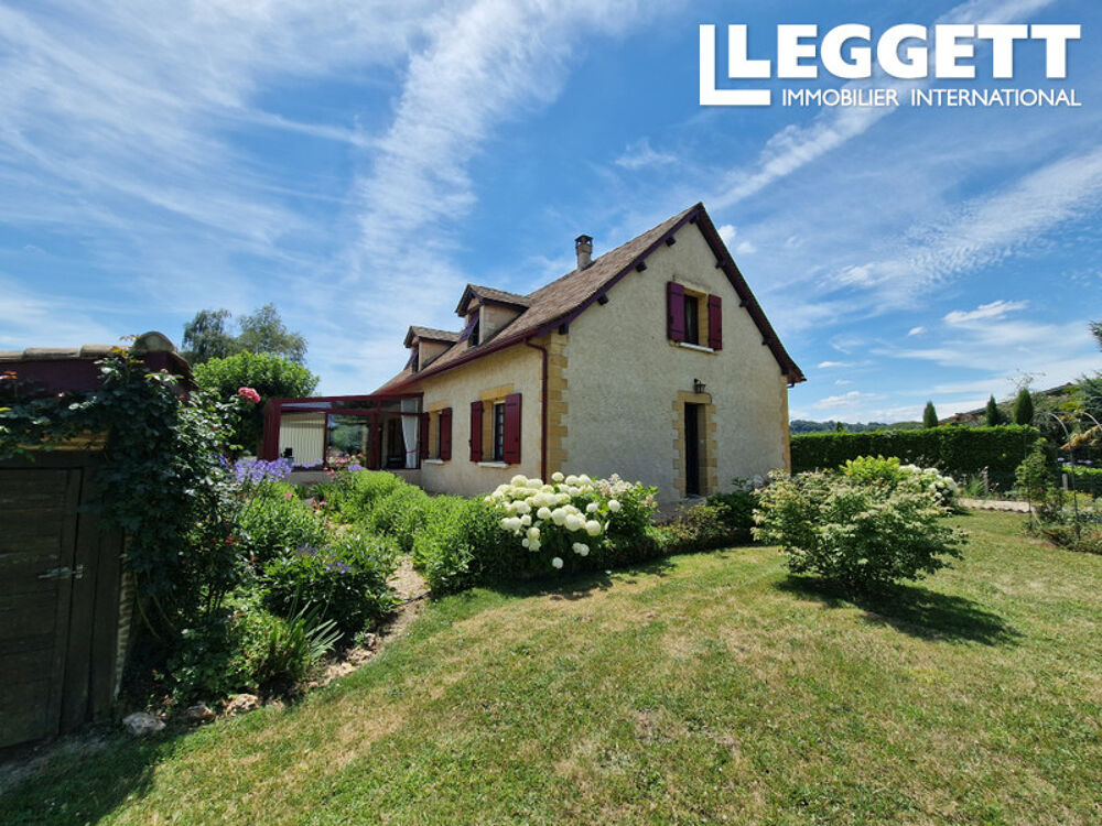 Vente Maison Belle maison périgourdine lumineuse, 5 chambres, avec des vues charmantes, à la périphérie du village. Le fleix