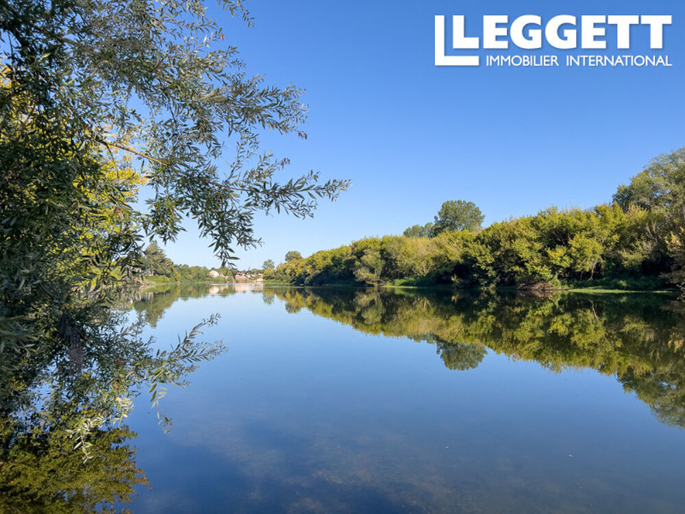 Vente Maison Près de Pessac-sur-Dordogne ? maison en pierre 6 ch., piscine chauffée et accès direct à la Dordogne Juillac