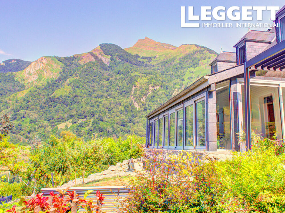 Vente Maison SUPERBE VILLA PROCHE LARUNS + JARDIN D'HIVER & 4 CHAMBRES + SKI À 15MN + VUE IMPRENABLE SUR LES MONTAGNES... Laruns