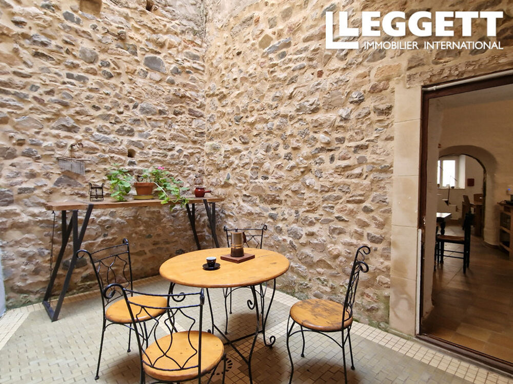 Vente Maison Superbe maison de village de caractère à 4 chambres avec grande terrasse sur le toit et cour intérieure Bize-minervois