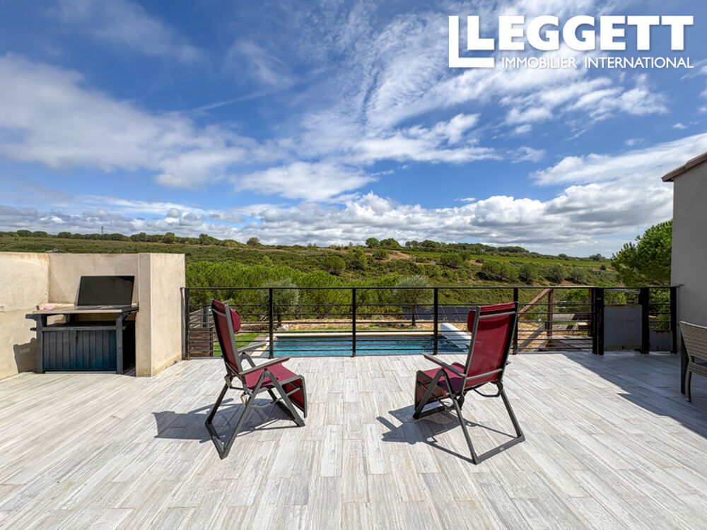 Vente Maison Villa moderne avec piscine, gite et vues panoramiques ? 10 min de Carcassonne Aragon