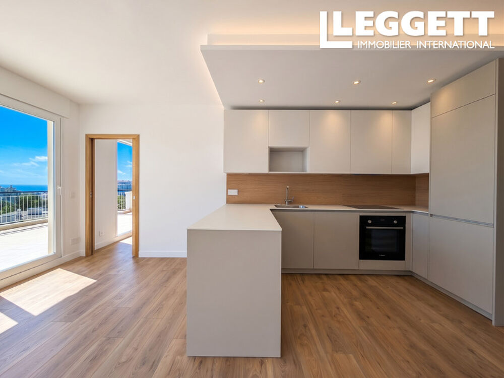 4P Penthouse Rénové avec Terrasse de 100 m² | Piscine & Vue Mer | Fac de Lettres - Bas Fabron | Double Garage