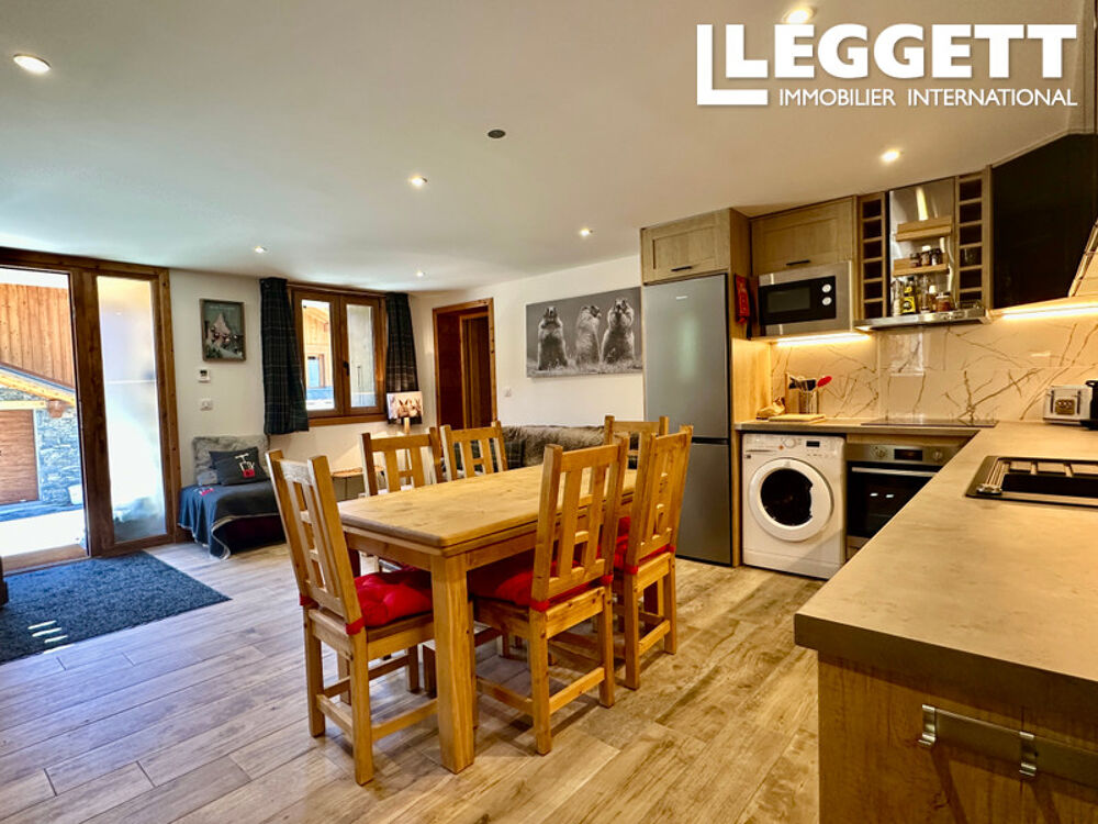 Vente Appartement Appartement de 68 m² - 3 chambres en suite, parking extérieur, casier à skis et jardin à Champagny-en-Vanoise Champagny-en-vanoise