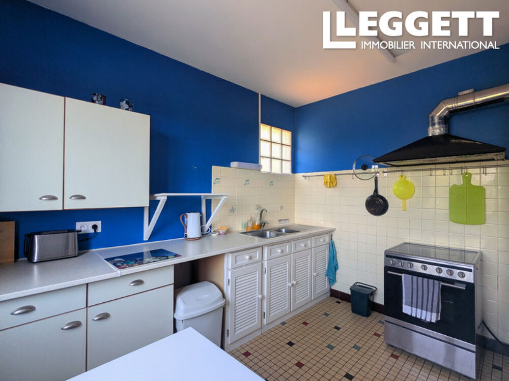 Vente Maison Maison individuelle lumineuse 2 ch. avec grands jardins & sous-sol polyvalent, à pied de La Coquille La coquille