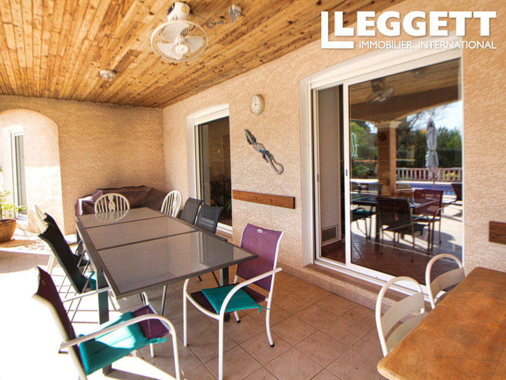 Vente Maison Charmante villa de plein pied au calme avec gite independent, grand terrain, piscine et garage. Clermont-l'hÉrault