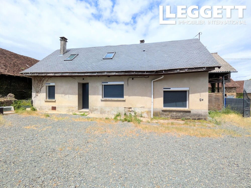 Vente Maison Grange Contemporaine avec Maison à Restaurer dans Hameau Paisible près de Lubersac Lubersac