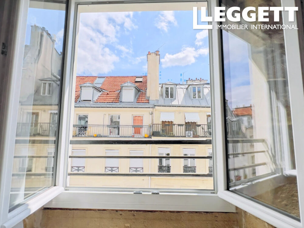 Vente Appartement PARIS 2, Bonne Nouvelle, apart lumineux 1 ou 2P (T1), 50m2, 5e asc, vue plein ciel et toits, 5,44% en locatif Paris 2