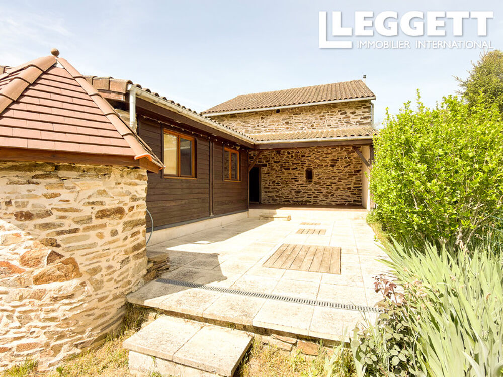 Vente Maison Charmante maison de campagne de trois chambres avec une grande grange et un jardin facile d'entretien Dournazac