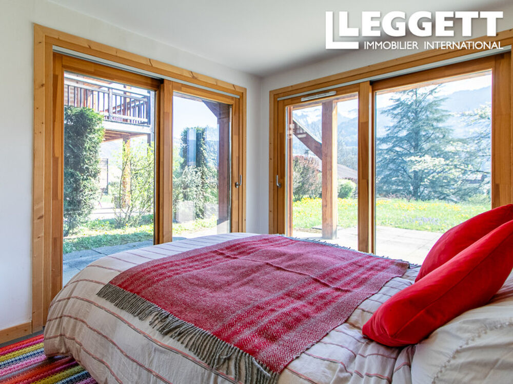 Vente Appartement 3 chambres au rez-de-chaussée, avec un grand jardin privé et des vues fabuleuses sur Samoëns, Grand Massif.<br /> SamoËns