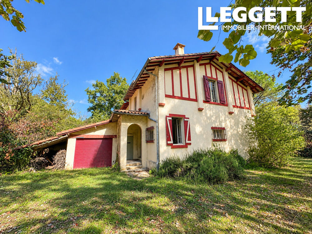 Vente Maison Maison de caractère de style basco-landais avec piscine sur 1,34 hectare, au calme dans un cadre boisé Sos