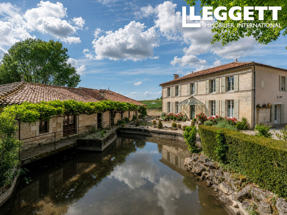 Vente Moulin Domaine d?exception avec moulin du XVII?, maison de maître, gîtes et salle de réception près de Cognac St maigrin