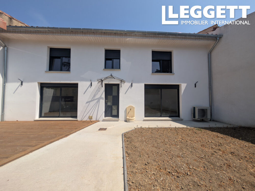 Vente Maison Maison neuve 3 chambres 2 salles de bain, avec jardin, cour et cuisine d'été à 10 min de Limoux Lauraguel