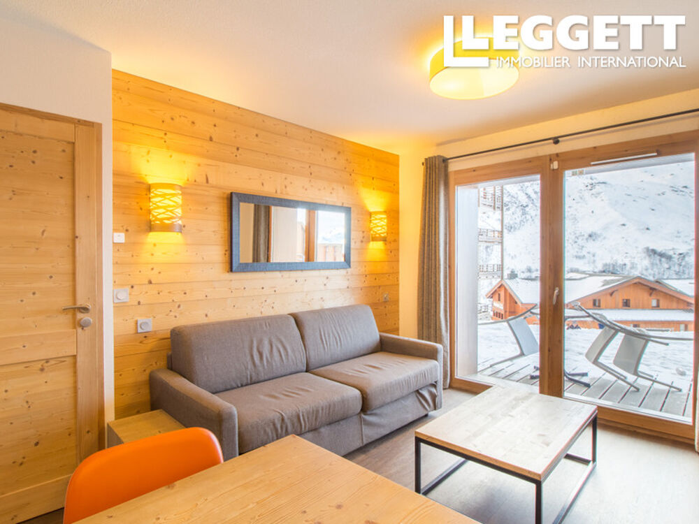 Skis aux pieds - Appartement une chambre avec bail situé dans une résidence 4 étoiles aux Menuires 3 Vallées