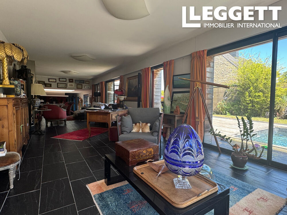 Vente Maison Saint-Cast-le-Guildo : Maison atypique de 6 chambres avec piscine chauffée, jardin et extension contemporaine Saint-cast-le-guildo