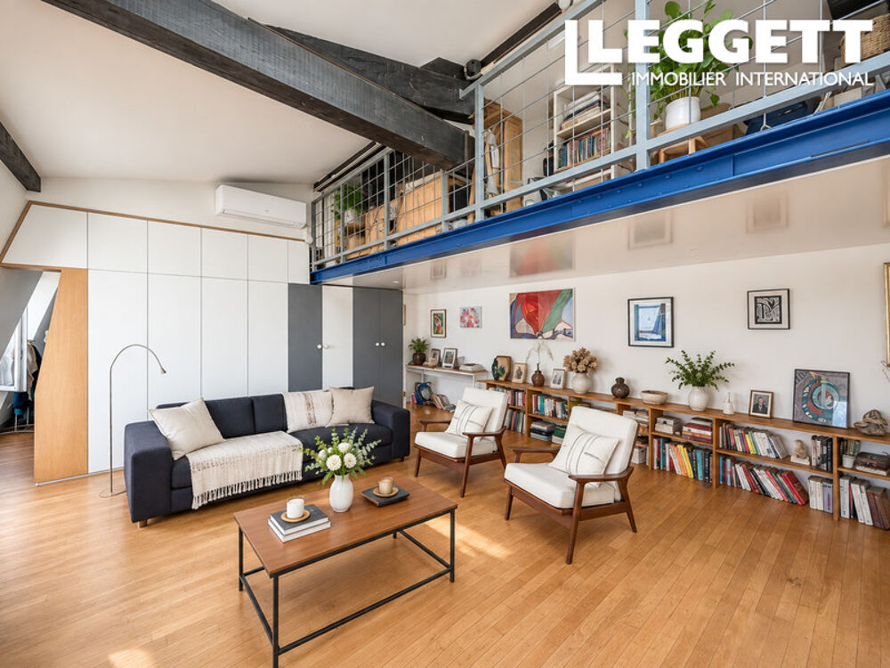 Vente Appartement PARIS IV- Rue des Archives - Duplex 76.01 m2/ 100.74 m2 sol - 6ème et DERNIER étage - Ascenseur - VUE DEGAGEE Paris 4