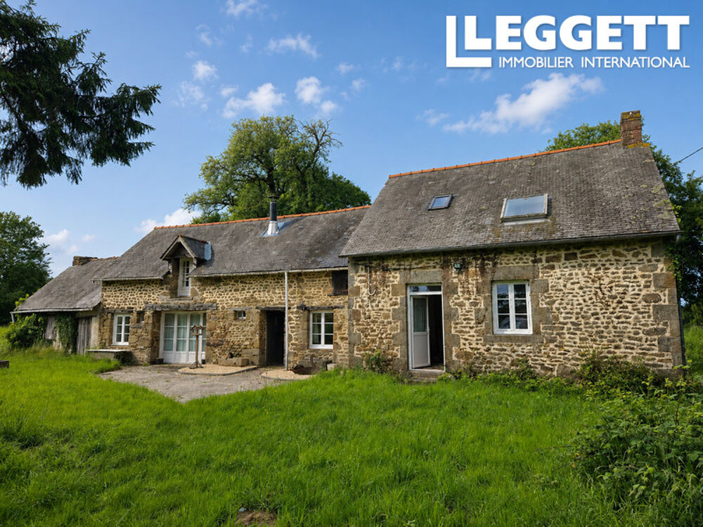 Maison de campagne en pierre pleine de charme, située dans un cadre paisible pour une rénovation complète
