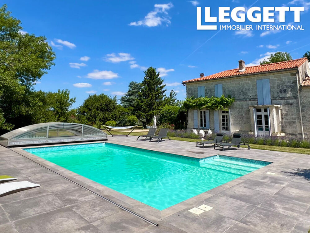 Charmante maison de ferme & gîte & apartment, 7 chambres, 3 sdb, piscine. Vues sur l'estuaire de la Gironde.