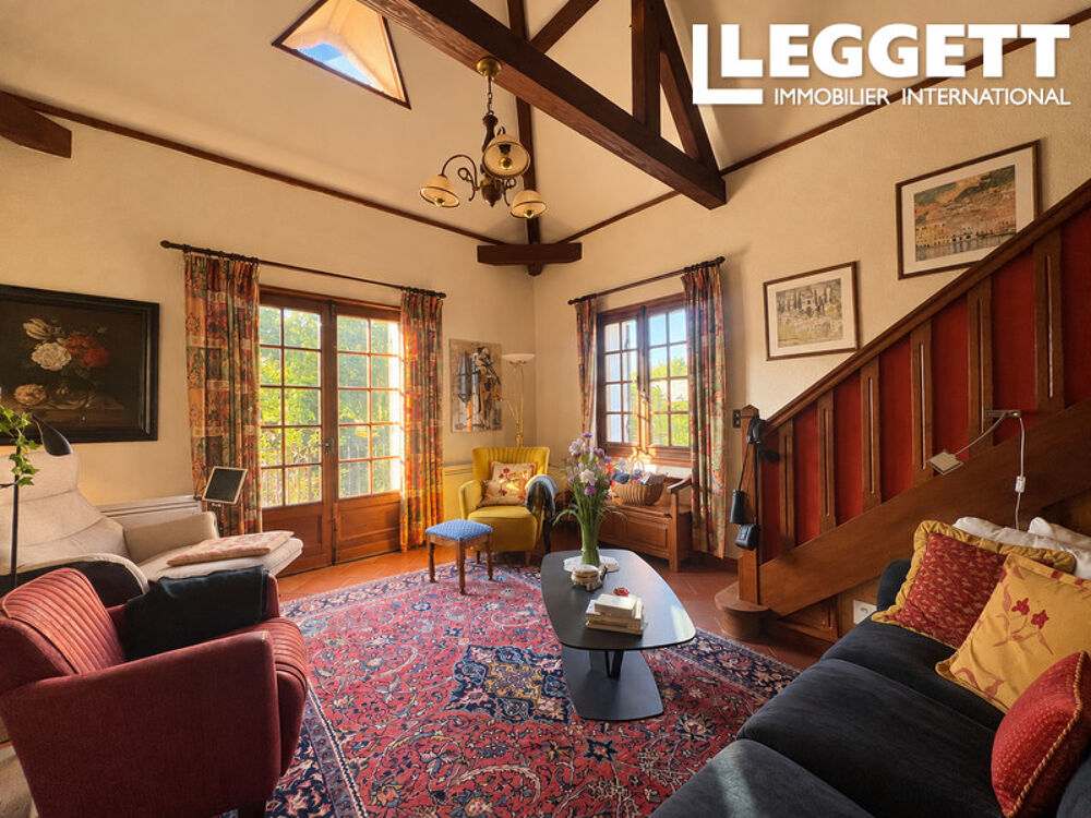Vente Maison Charmante périgourdine avec 4 chambres, jardin et étang, commerces à pied et Bergerac à vélo ! Saint-germain-et-mons