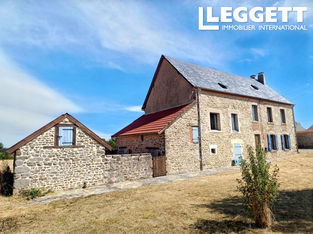 Maison de campagne + maison d'amis, granges, 4679 m² terrain, belle vue, hameau calme, proche commodités